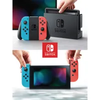 Console Nintendo Switch avec Joy-Con rouge/bleu fluo (2022)