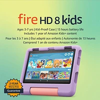 Amazon Fire HD 8 Kids Edition (2022) 8" 32GB FireOS Tablet with Kid-Proof Case