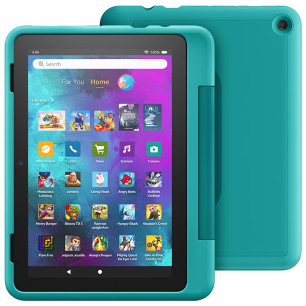 Amazon Fire HD 8 Kids Pro (2022) 8" 32GB FireOS Tablet with Kid-Friendly Case