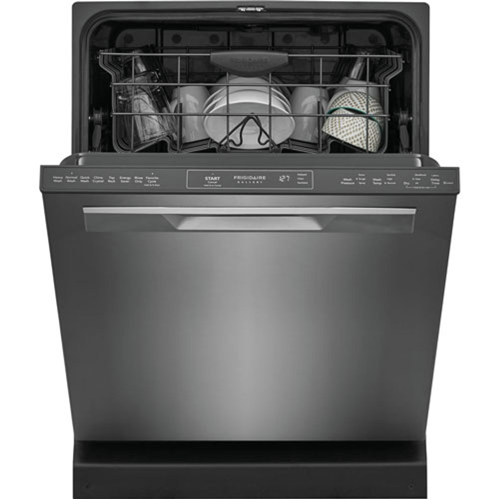 Frigidaire Gallery 24" 49dB Built-In Dishwasher (GDPP4517AD) - Black Stainless Steel