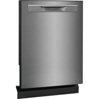 Frigidaire Gallery 24" 49dB Built-In Dishwasher (GDPP4517AD) - Black Stainless Steel