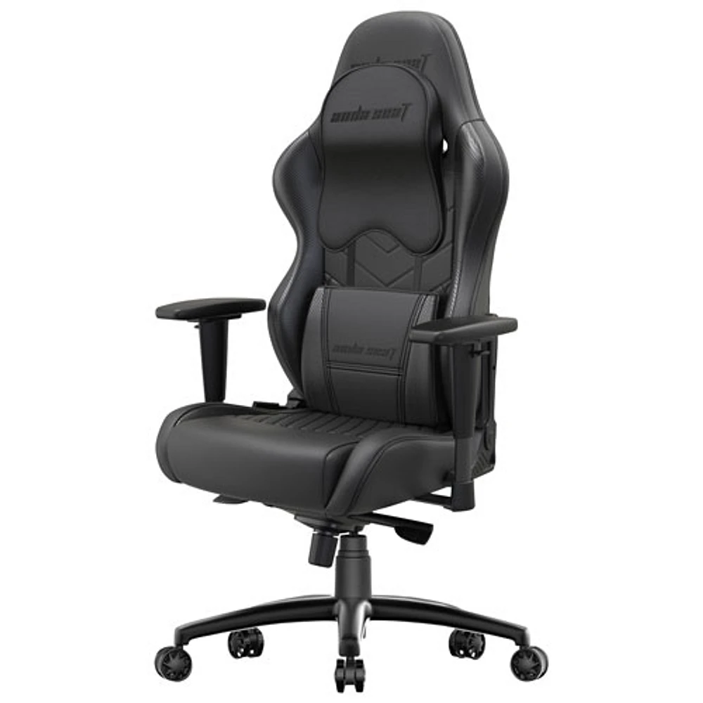 Anda Seat Dark Wizard Premium Genuine Leather Gaming Chair - Black