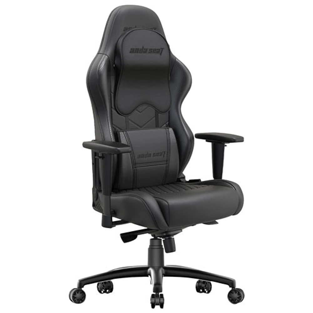 Anda Seat Dark Wizard Premium Genuine Leather Gaming Chair - Black