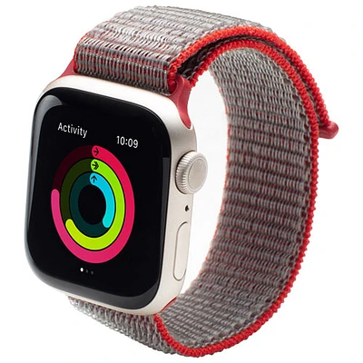 Bracelet sport de Gear4 pour Apple Watch 42/44/45 mm - Rouge