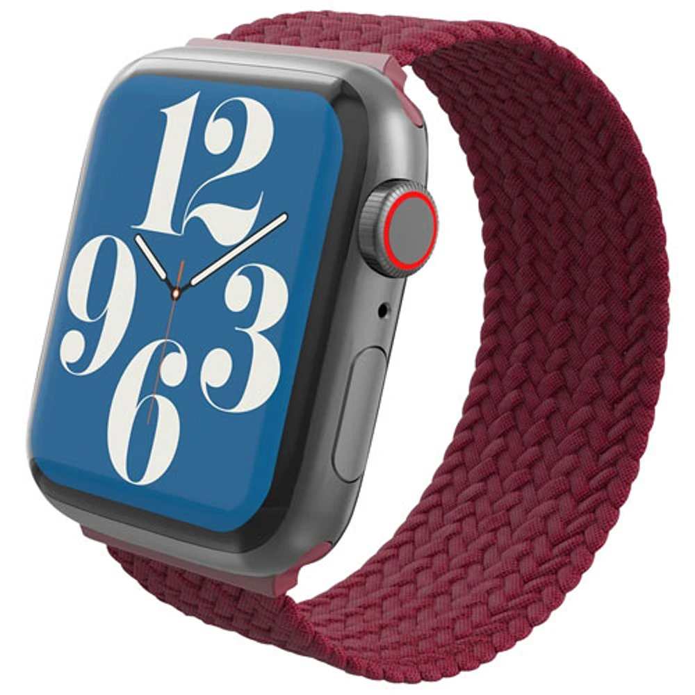 Gear4 Braided Watch Band for Apple Watch 38/40/41mm - Wine