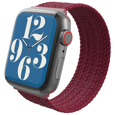 Gear4 Braided Watch Band for Apple Watch 42/44/45mm - Wine