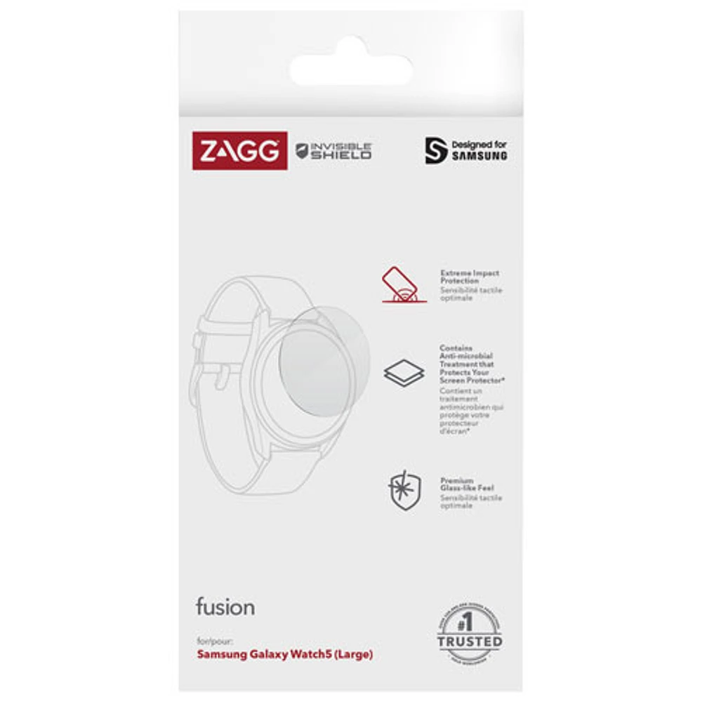 InvisibleShield by ZAGG Fusion Screen Protector for Galaxy Watch5 44mm