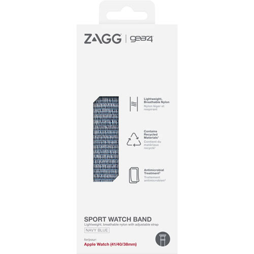 Gear4 Sport Watch Band for Apple Watch 38/40/41mm - Navy Blue