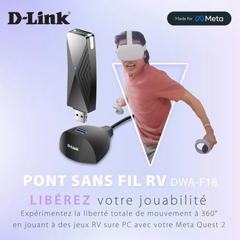 D-Link VR Air Bridge for Meta Quest 2