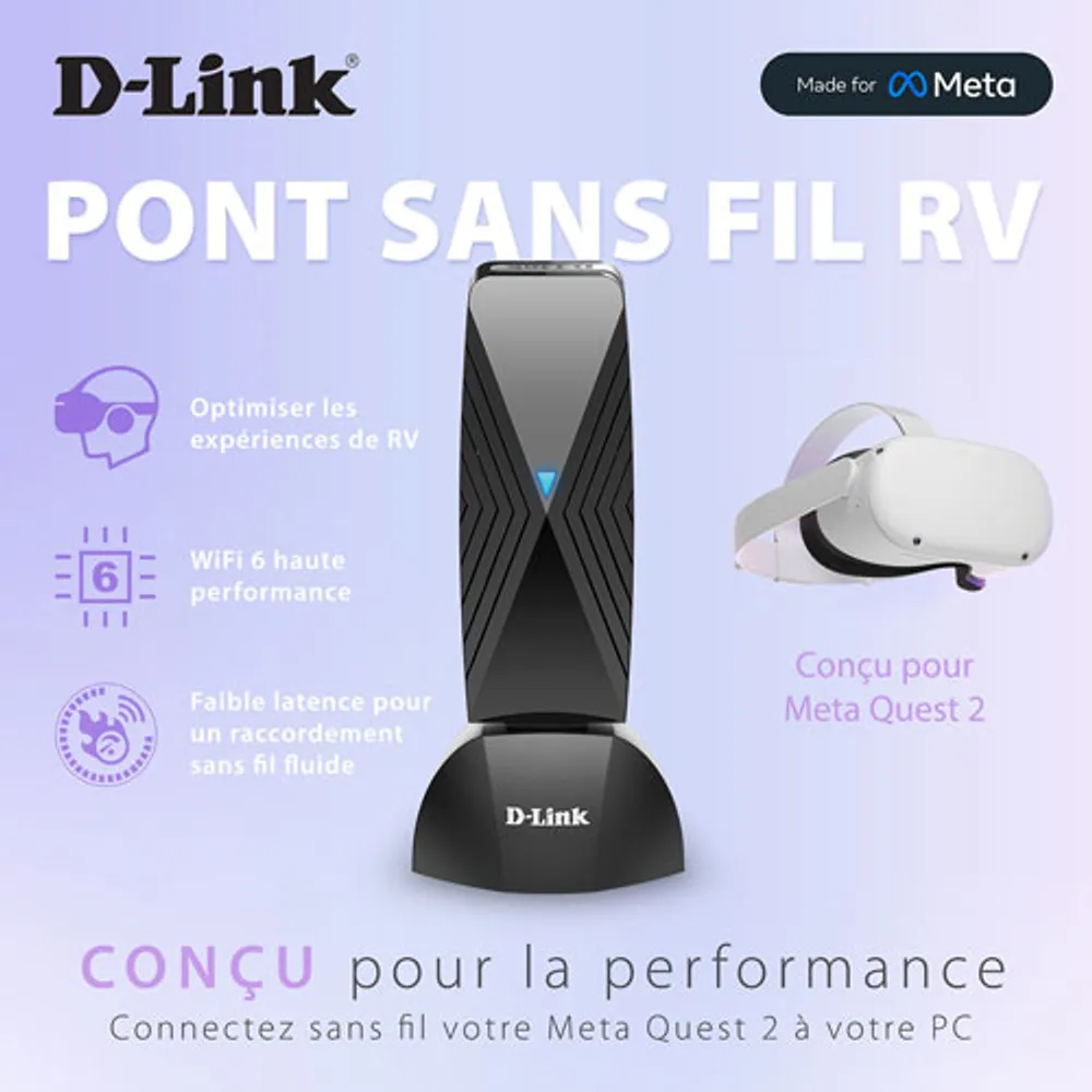 D-Link VR Air Bridge for Meta Quest 2