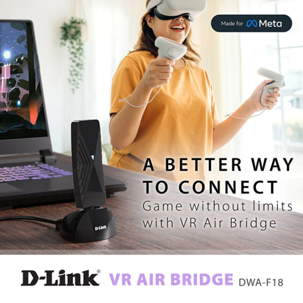 D-Link VR Air Bridge for Meta Quest 2