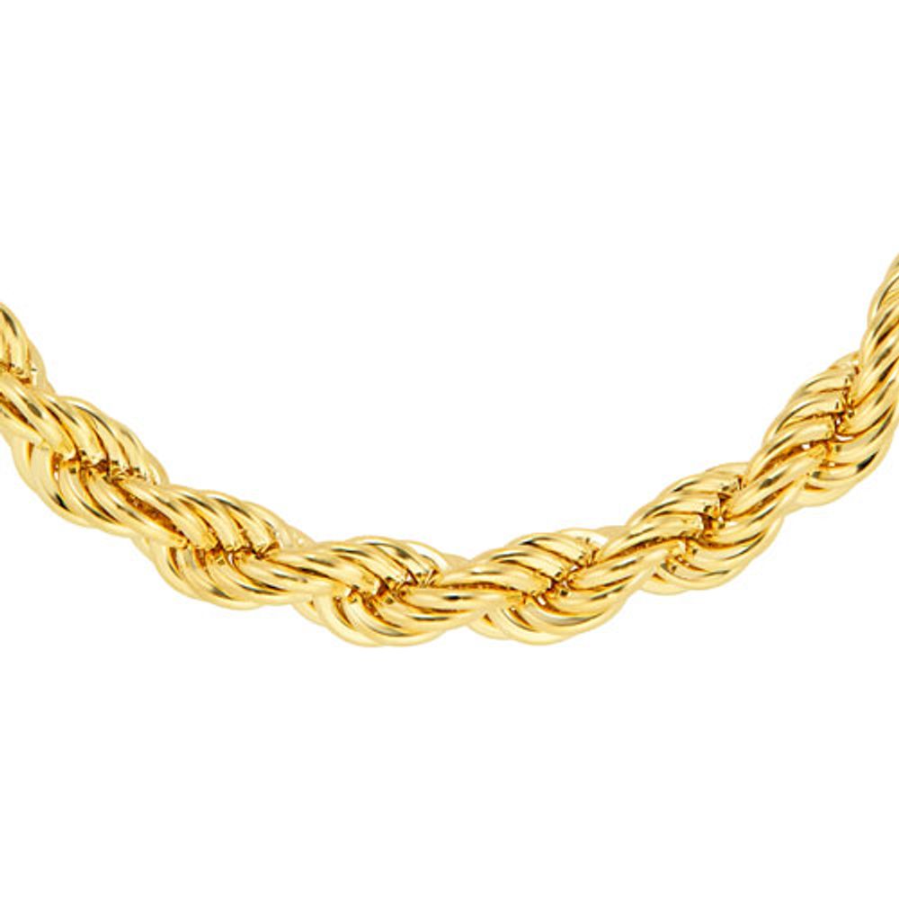 Bronzoro Large Rope Bracelet in Yellow Gold