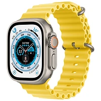 TELUS Apple Watch Ultra (GPS + Cellular) 49mm Titanium Case w/ Ocean Band