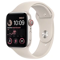 Apple Watch SE mm (GPS + Cell) en aluminium comète avec bracelet sport comète (2022) de Rogers