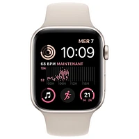 Apple Watch SE mm (GPS + Cell) en aluminium comète avec bracelet sport comète (2022) de Rogers