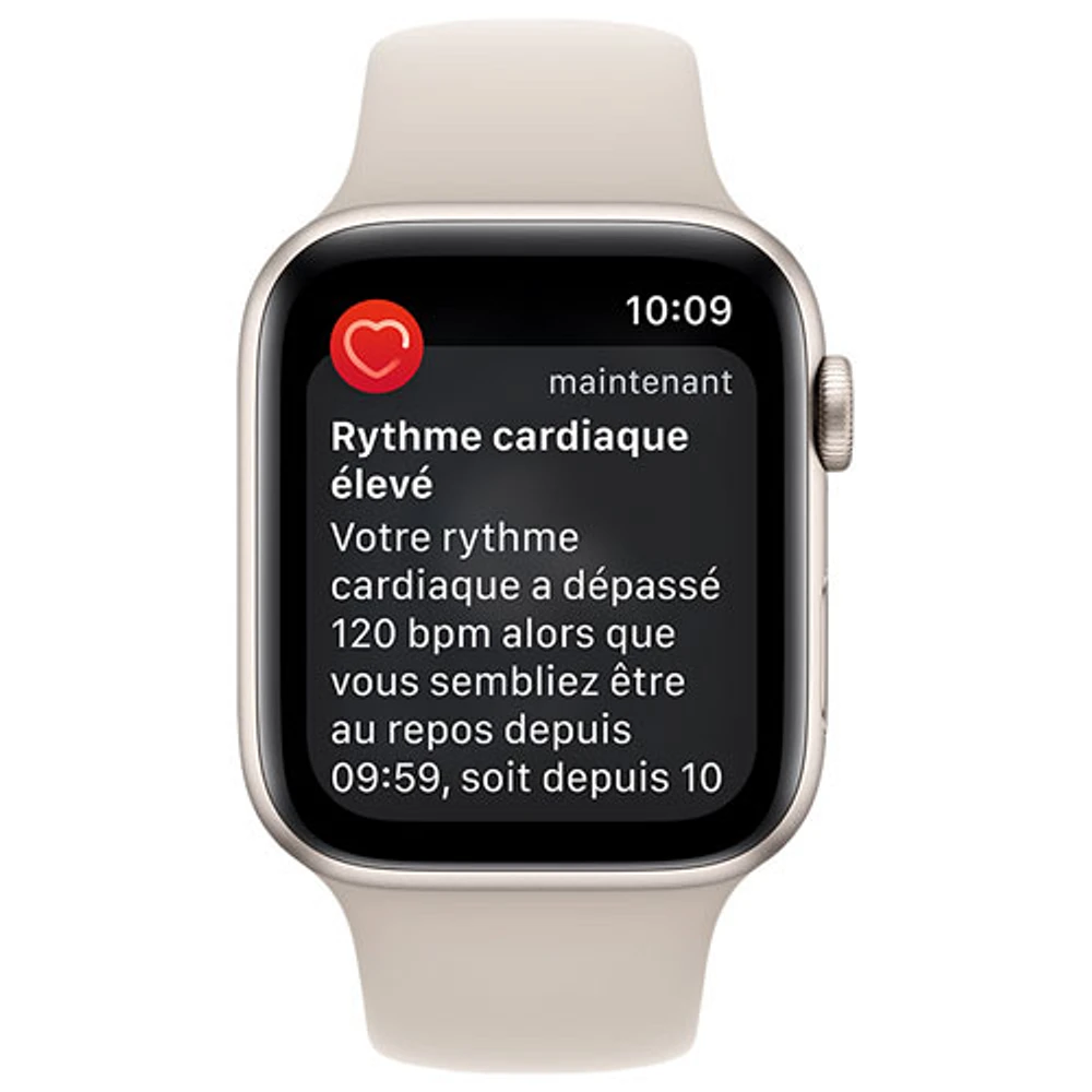 Apple Watch SE mm (GPS + Cell) en aluminium comète avec bracelet sport comète (2022) de Rogers