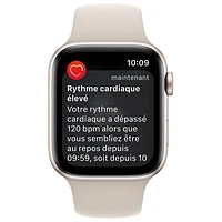 Apple Watch SE mm (GPS + Cell) en aluminium comète avec bracelet sport comète (2022) de Rogers