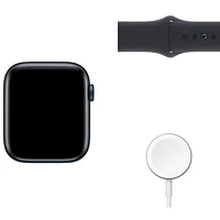 Apple Watch SE mm (GPS + Cell) en aluminium minuit avec bracelet sport minuit (2022) de Rogers
