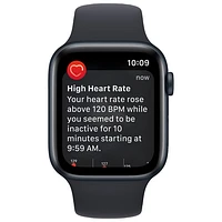 Apple Watch SE mm (GPS + Cell) en aluminium minuit avec bracelet sport minuit (2022) de Rogers