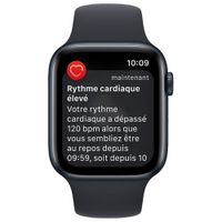 Rogers Apple Watch SE (GPS + Cellular) 44mm Midnight Aluminum Case with Midnight Sport Band (2022) - Monthly Financing