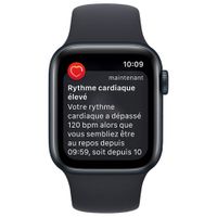 TELUS Apple Watch SE (GPS + Cellular) 40mm Midnight Aluminum Case w/ Midnight Sport Band (2022) - Monthly Financing