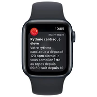 Bell Apple Watch SE (GPS + Cellular) 40mm Midnight Aluminum Case w/ Midnight Sport Band (2022) - Monthly Financing