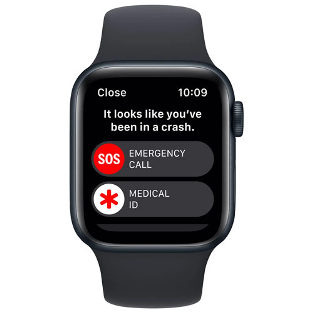 Rogers Apple Watch SE (GPS + Cellular) 40mm Midnight Aluminum Case with Midnight Sport Band (2022) - Monthly Financing