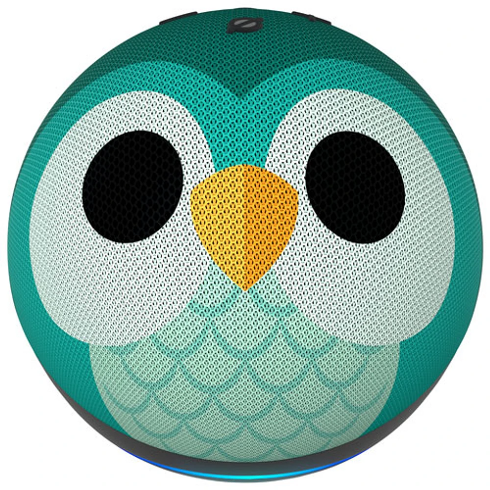 Haut-parleur intelligent Echo Dot Kids (5e génération) avec Alexa - Hibou
