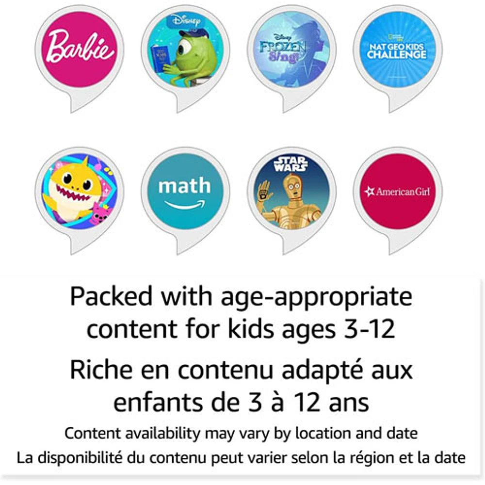 Haut-parleur intelligent Echo Dot Kids (5e génération) avec Alexa - Hibou