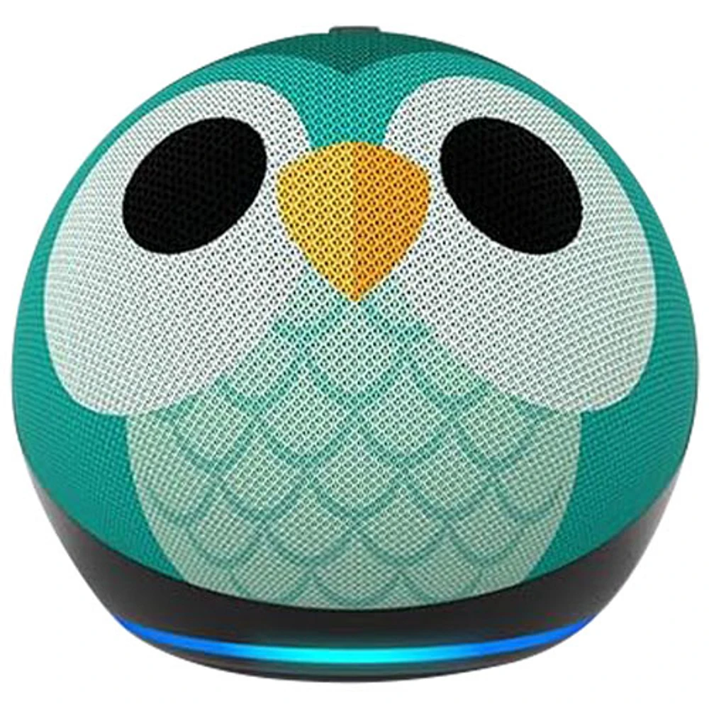 Haut-parleur intelligent Echo Dot Kids (5e génération) avec Alexa - Hibou