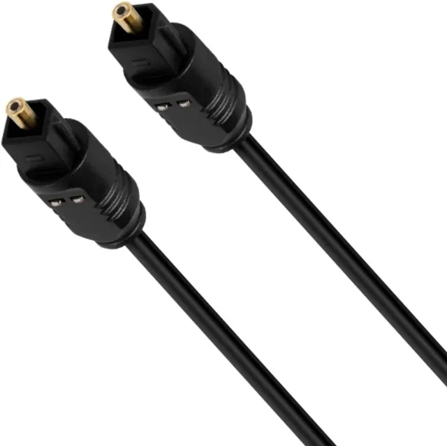 TOSLINK Fiber Optical Optic Digital Audio SPDIF Cable Cord - Dolby DTS-HD -  20ft