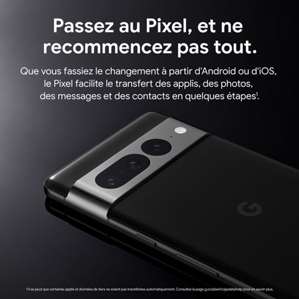 Rogers Google Pixel 7 Pro 128GB - Obsidian - Monthly Financing