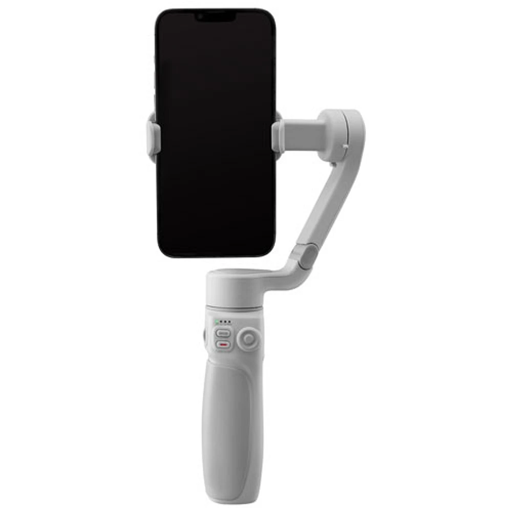 Stabilisateur de téléphone intelligent à cardan combiné Smooth Q4 de Zhiyun - Gris