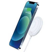 Anker PowerWave 7.5W Magnetic Wireless Charging Pad (A2565H21-1) - White