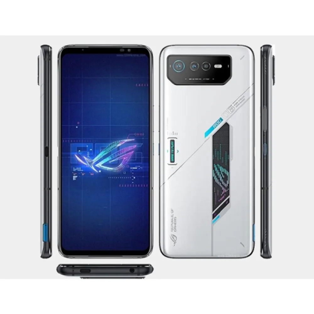 ASUS ROG Phone 6 5G 512GB 16GB RAM Factory Unlocked (GSM Only | No CDMA -  not Compatible with Verizon/Sprint) Global Version - White