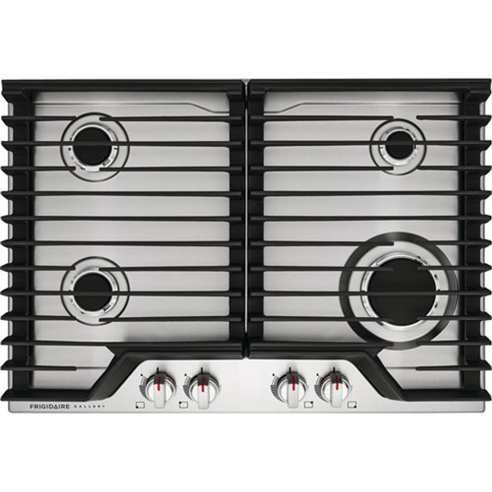 Frigidaire Gallery 30" 4-Burner Gas Cooktop (GCCG3046AS) - Stainless Steel