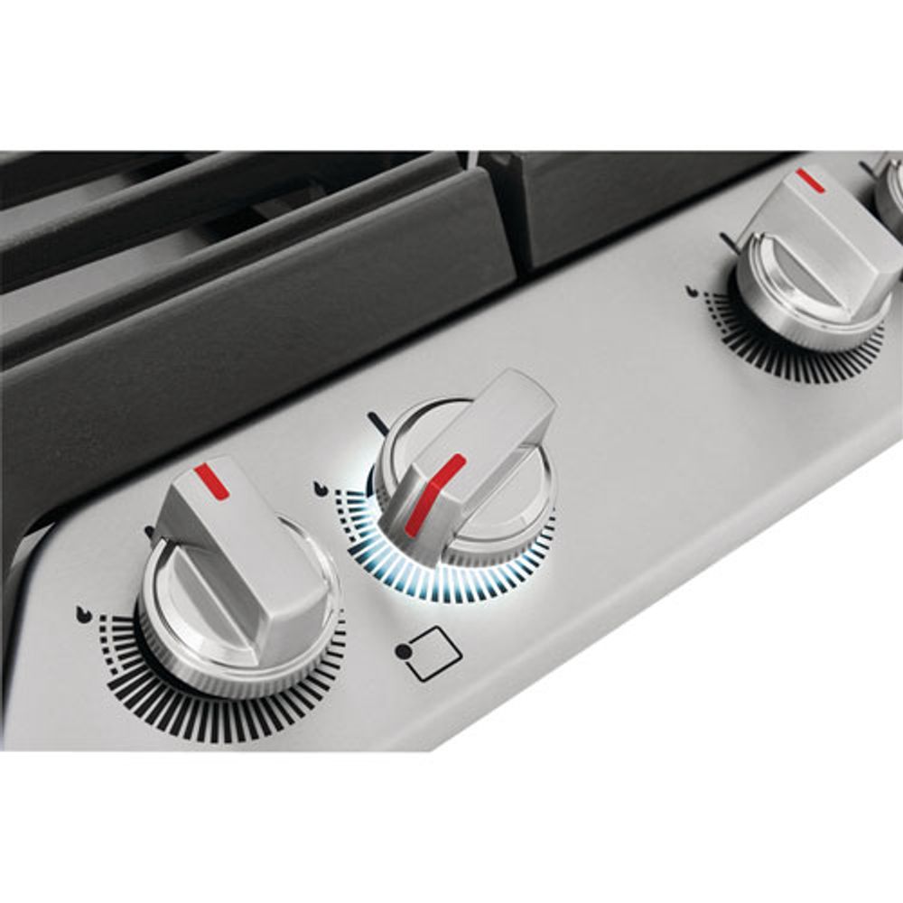 Frigidaire Gallery 30" 4-Burner Gas Cooktop (GCCG3046AS) - Stainless Steel