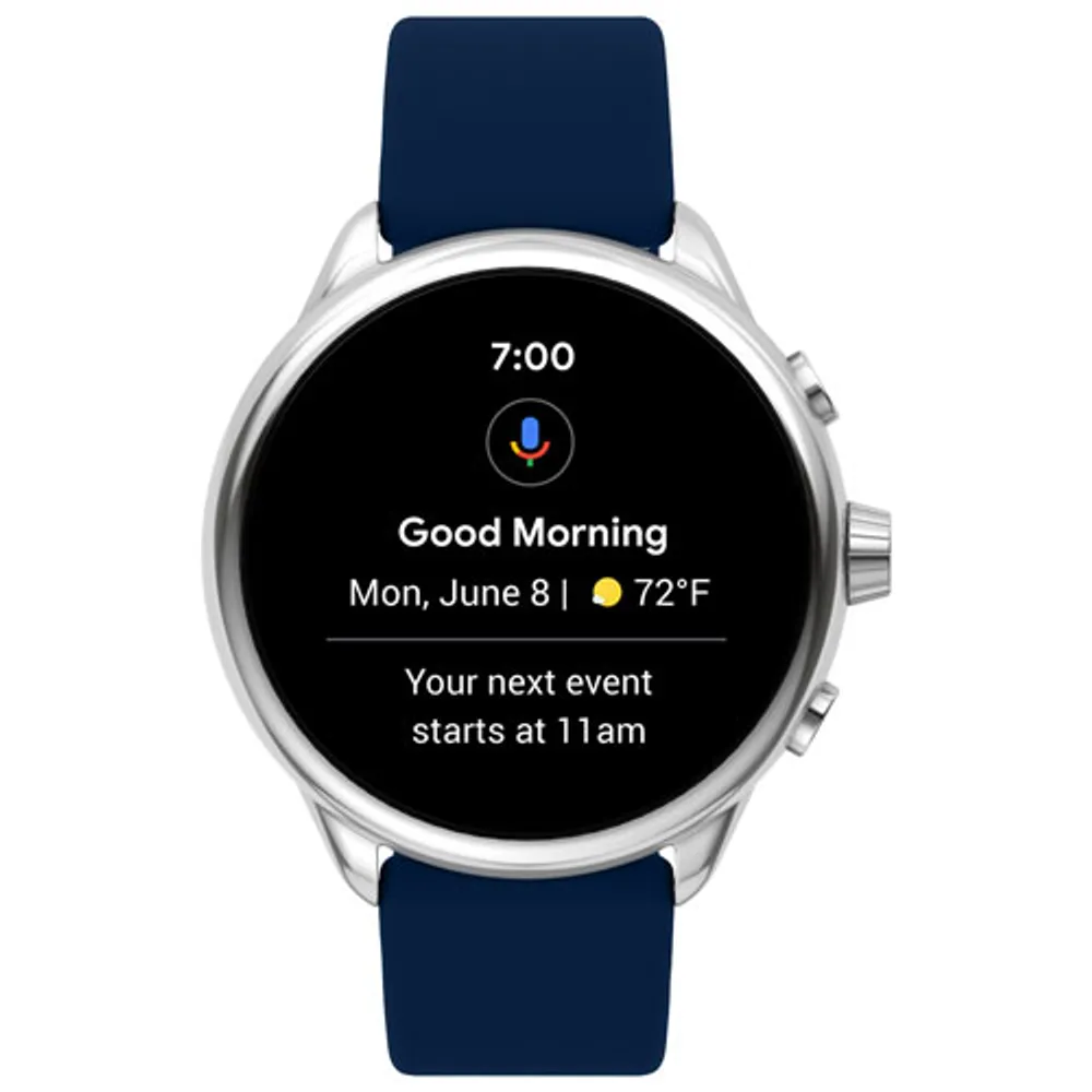 Fossil Gen 6 Wellness Edition 44mm Smartwatch with Heart Rate Monitor - Blue