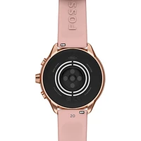 Fossil Gen 6 Wellness Edition 44mm Smartwatch with Heart Rate Monitor - Pink