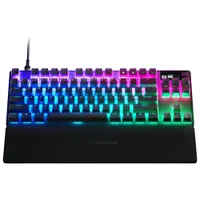 Clavier de jeu ergonomique mécanique rétroéclairé Apex Pro TKL de SteelSeries