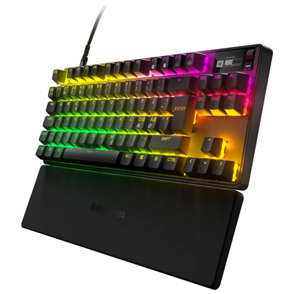SteelSeries Apex Pro TKL Backlit Mechanical Ergonomic Gaming Keyboard