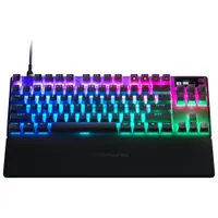 Clavier de jeu mécanique rétroéclairé sans fil ergonomique Apex Pro TKL de SteelSeries