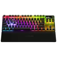 Clavier de jeu mécanique rétroéclairé sans fil ergonomique Apex Pro TKL de SteelSeries