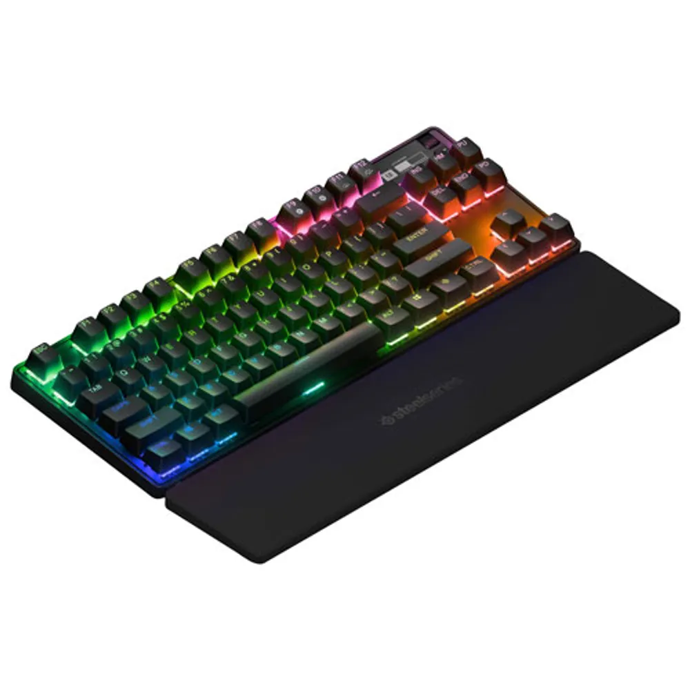 Clavier de jeu mécanique rétroéclairé sans fil ergonomique Apex Pro TKL de SteelSeries