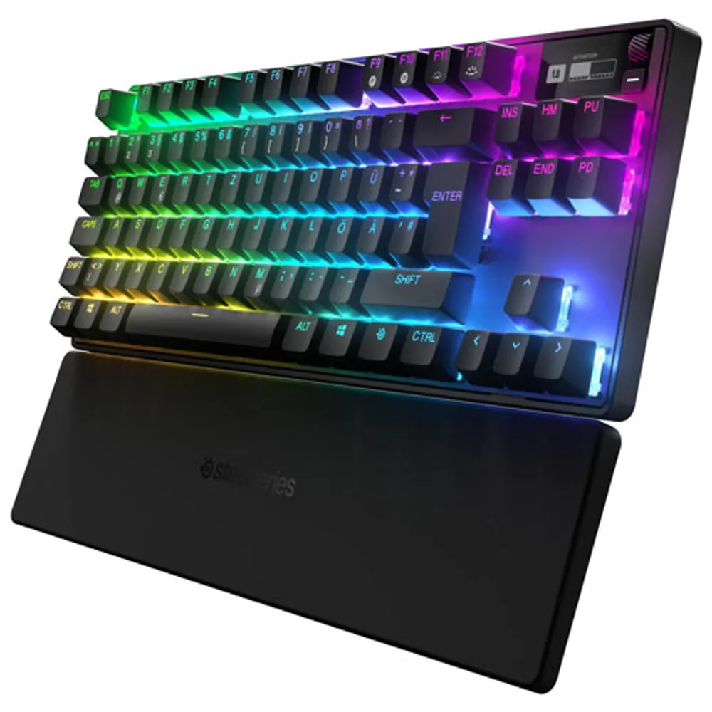 Steelseries Apex Pro TKL Wireless Backlit Mechanical Ergonomic Gaming Keyboard