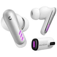 Écouteurs boutons 100 % sans fil à suppression du bruit VR P10 de Soundcore by Anker - Blanc