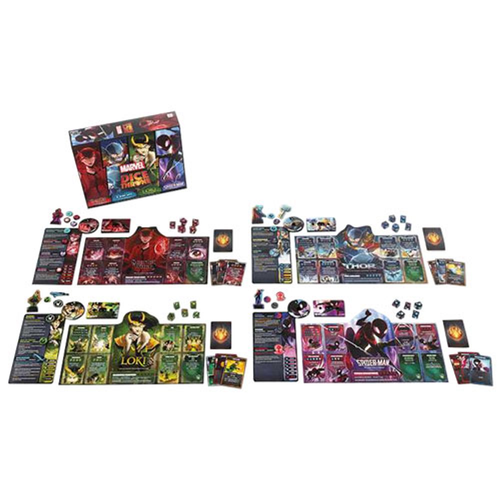 Marvel Dice Throne 4-Hero Box Board Game - English