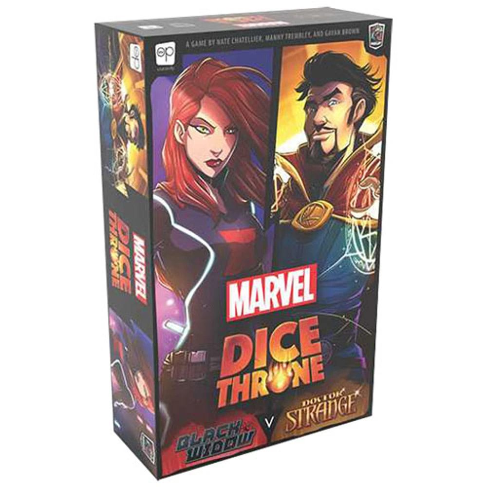 Marvel Dice Throne 2-Hero Box Board Game - Black Widow & Doctor Strange - English