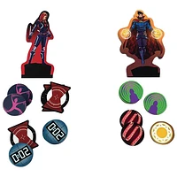 Marvel Dice Throne 2-Hero Box Board Game - Black Widow & Doctor Strange - English