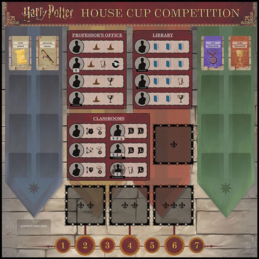 Harry Potter: House Cup Competition Board Game - English